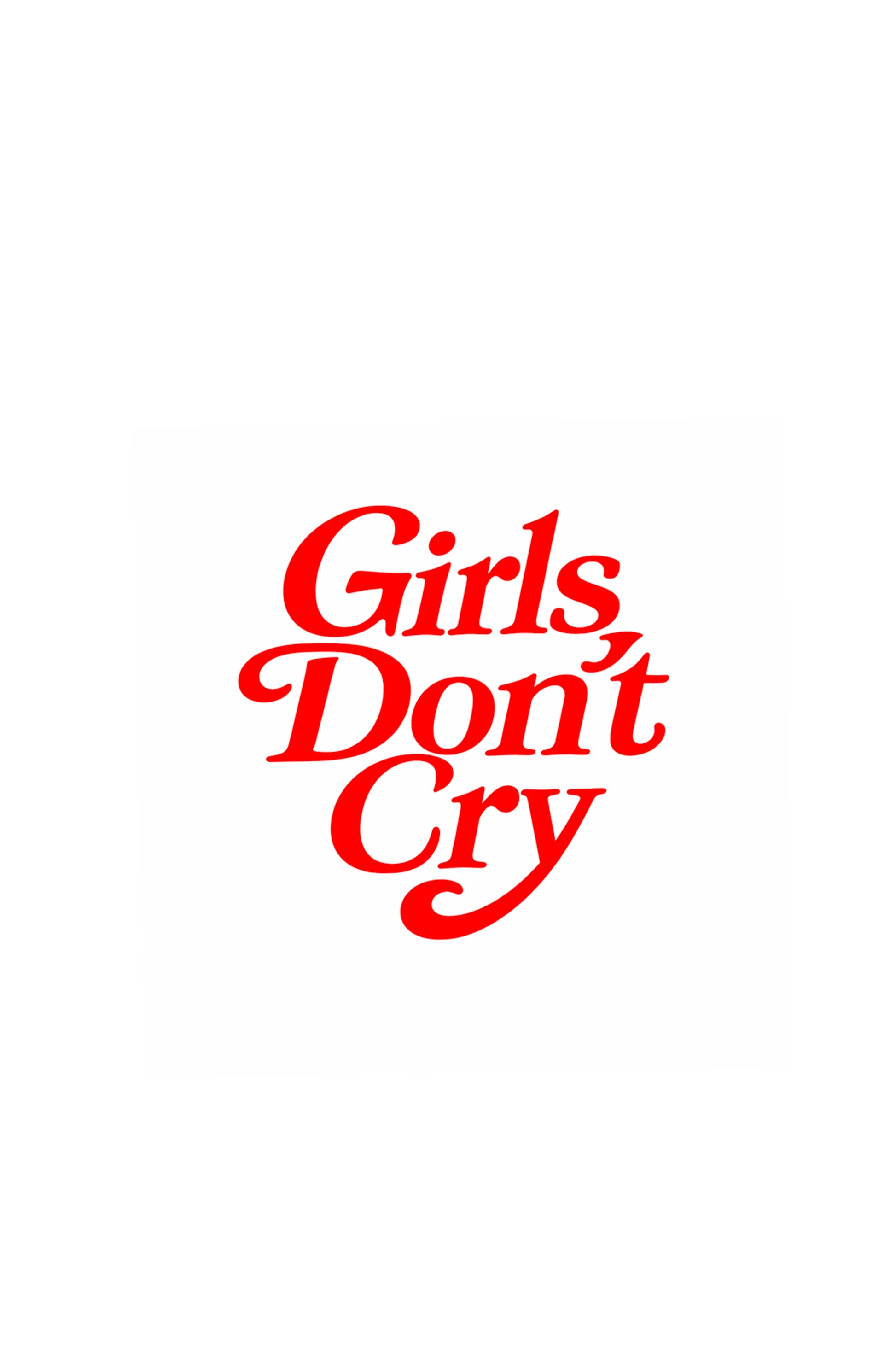 Tank top "Girls don't cry" - Shirtless