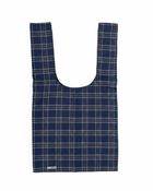 Bag Shirtless a Quadri Blu