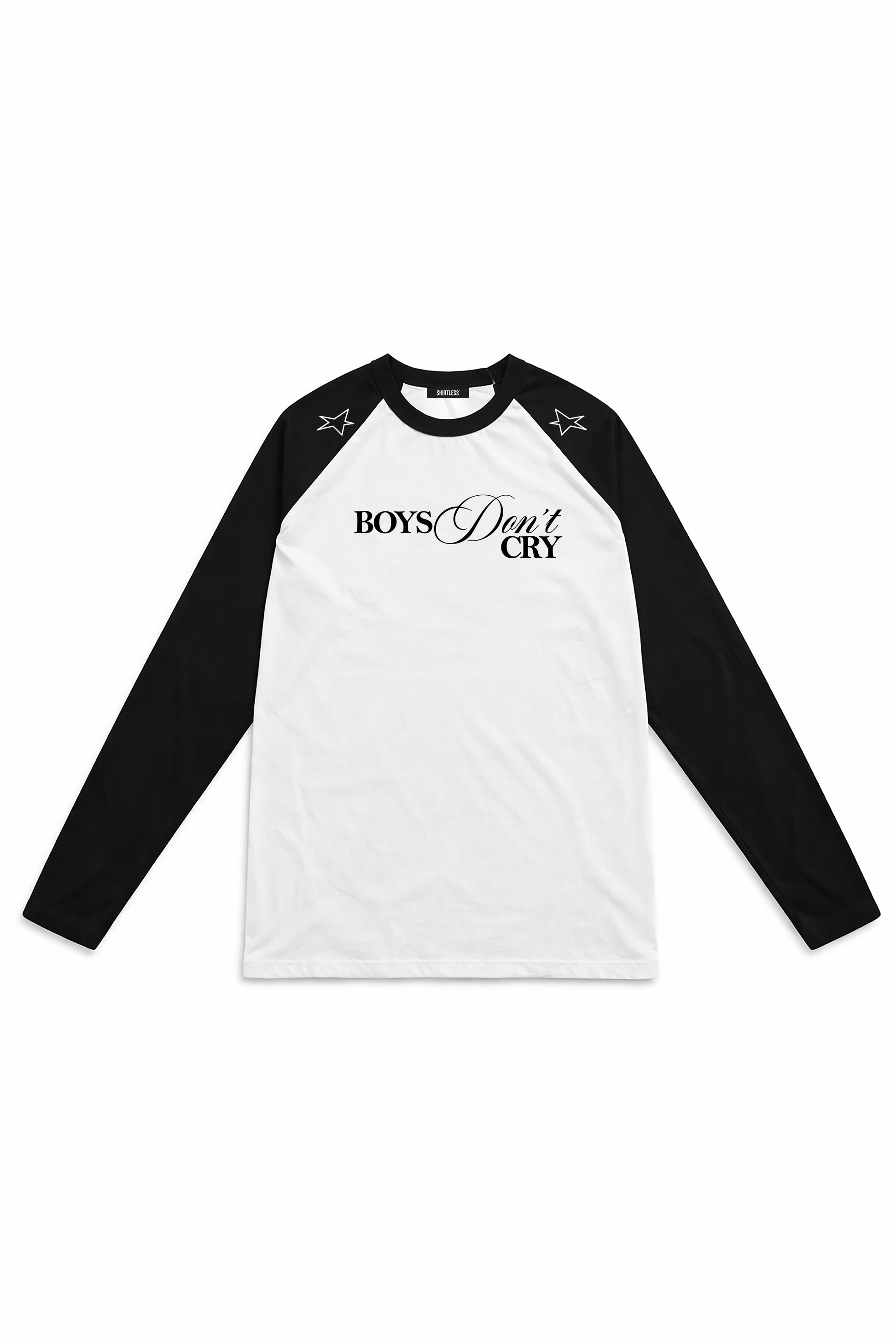 Long sleeve "Boys don't cry" - Shirtless