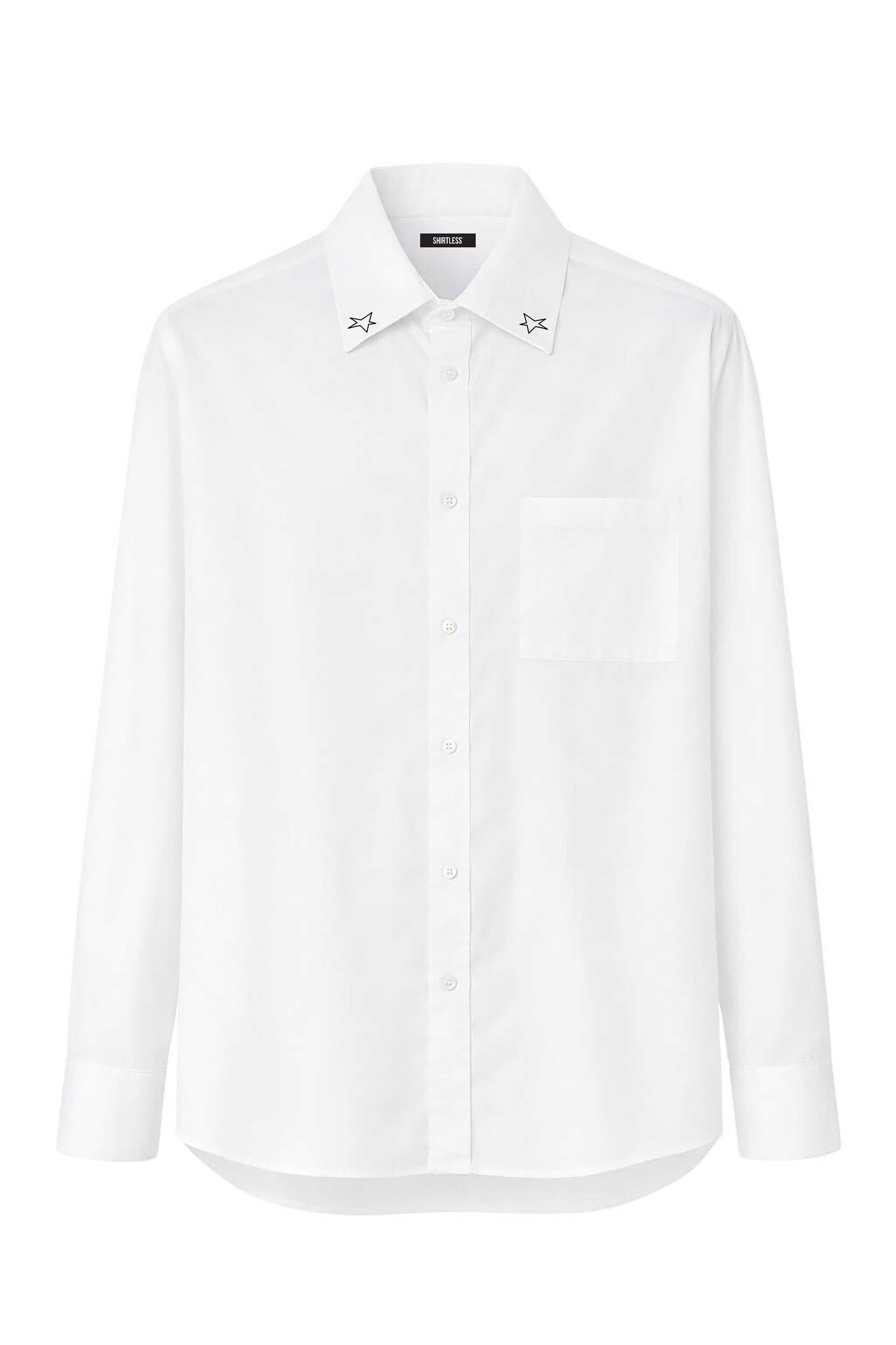 Camicia "The bitter end" bianco - Shirtless