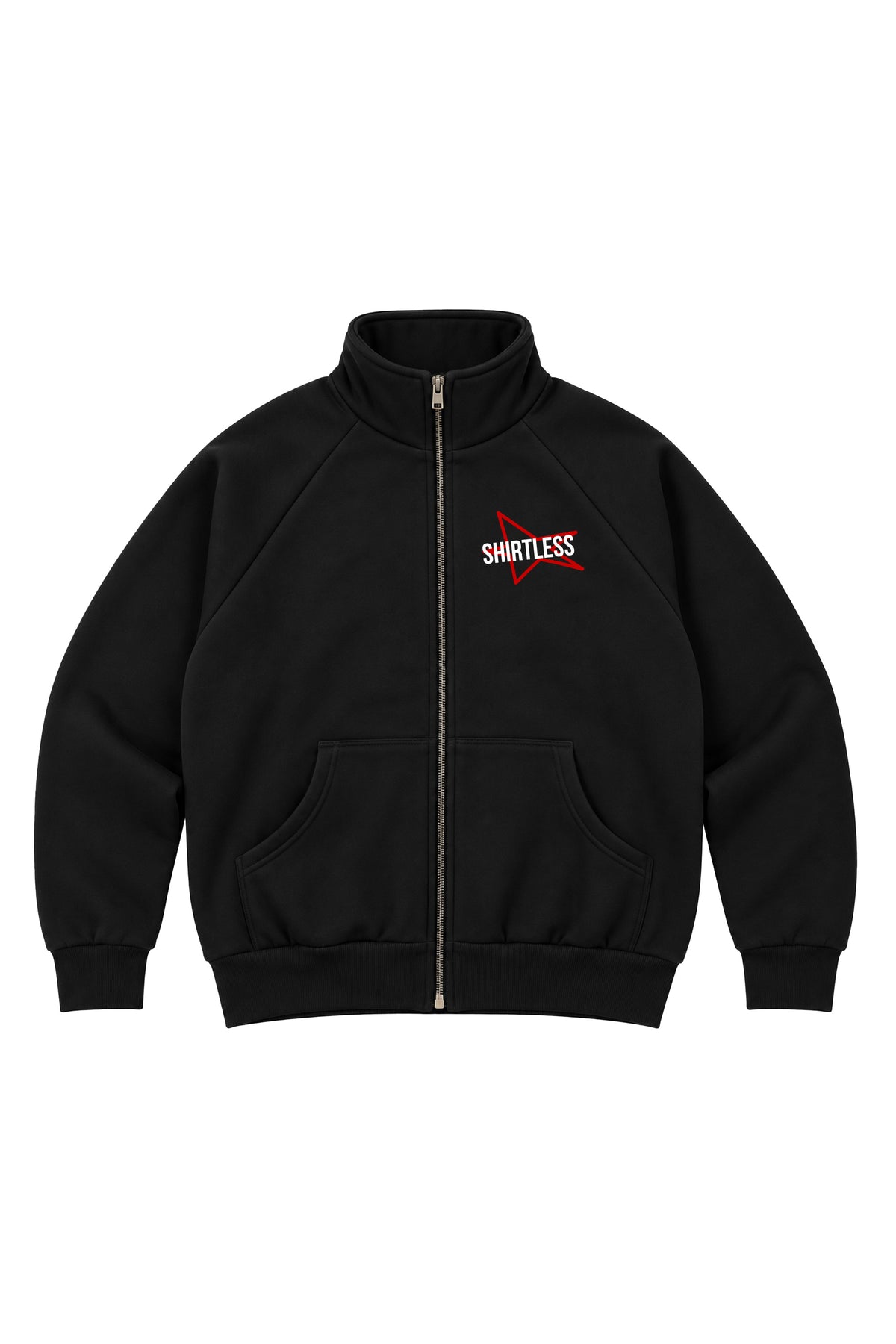Jacket Full Zip Tutti i Miei Sbagli Nero fronte