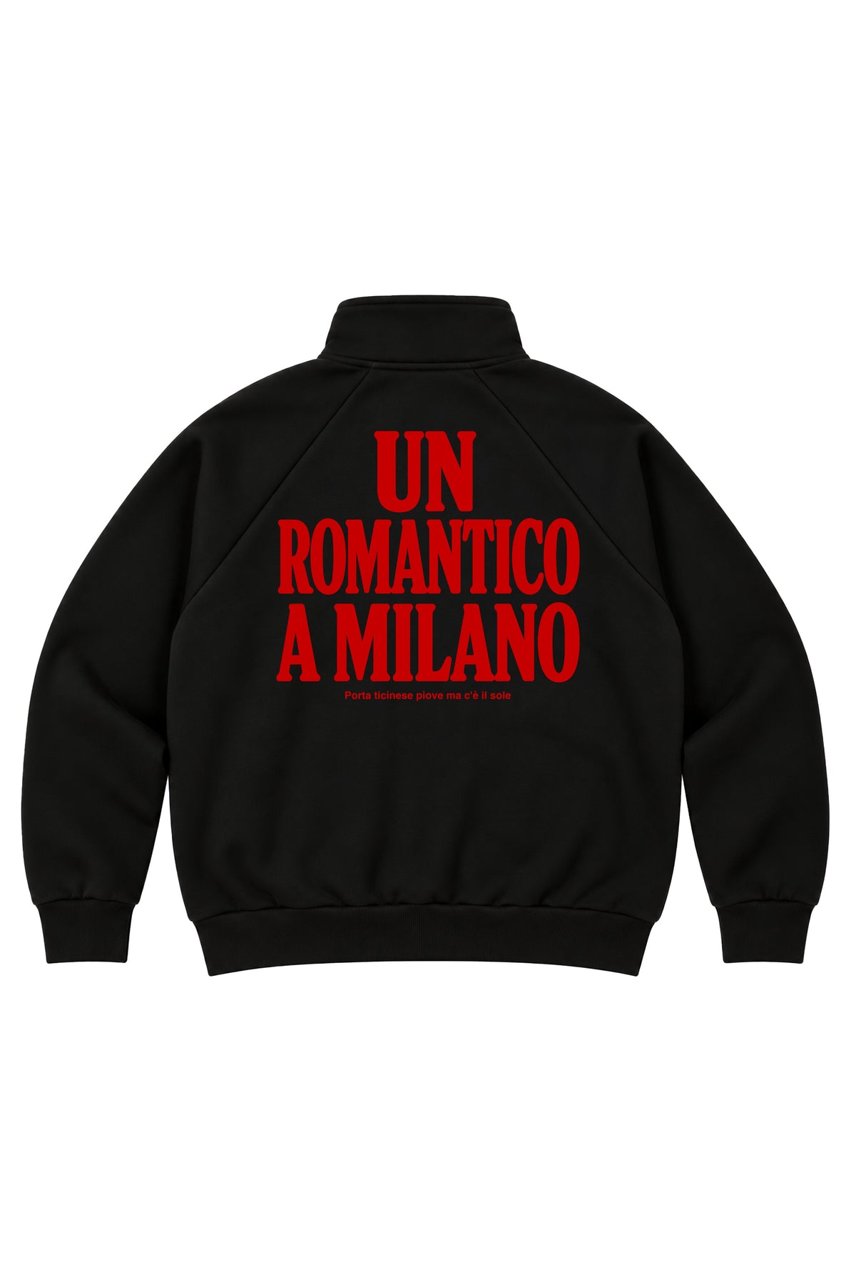 Jacket Full Zip Un Romantico a Milano Nero retro