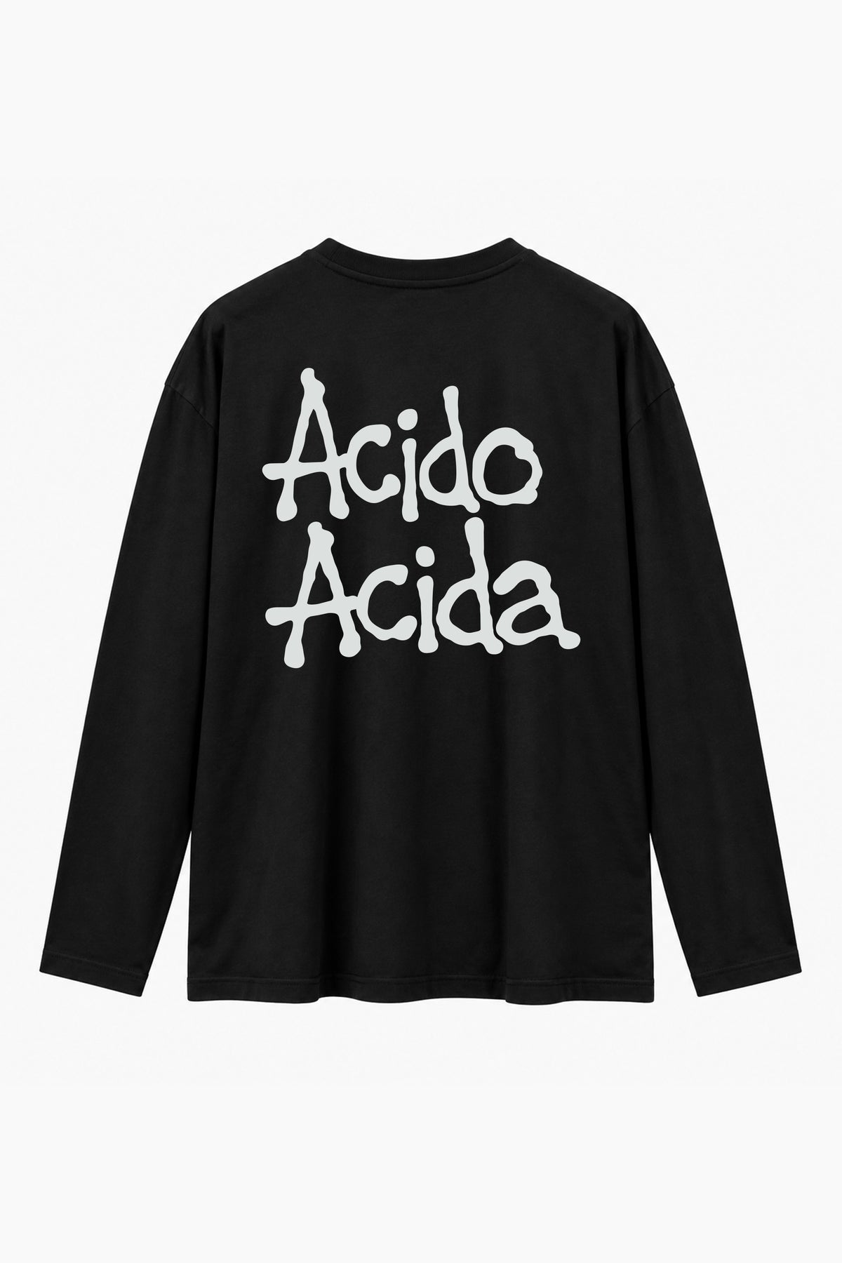 Long Sleeve Acido Acida Nero