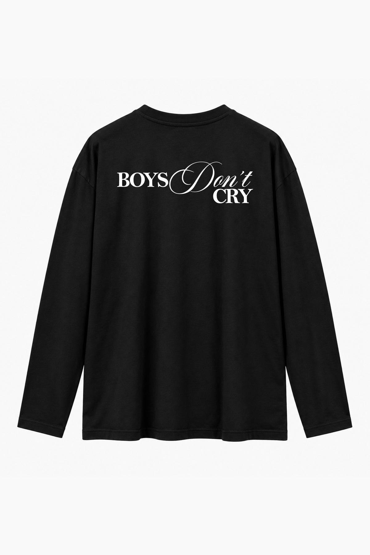 Long Sleeve Boys Don't Cry Nero