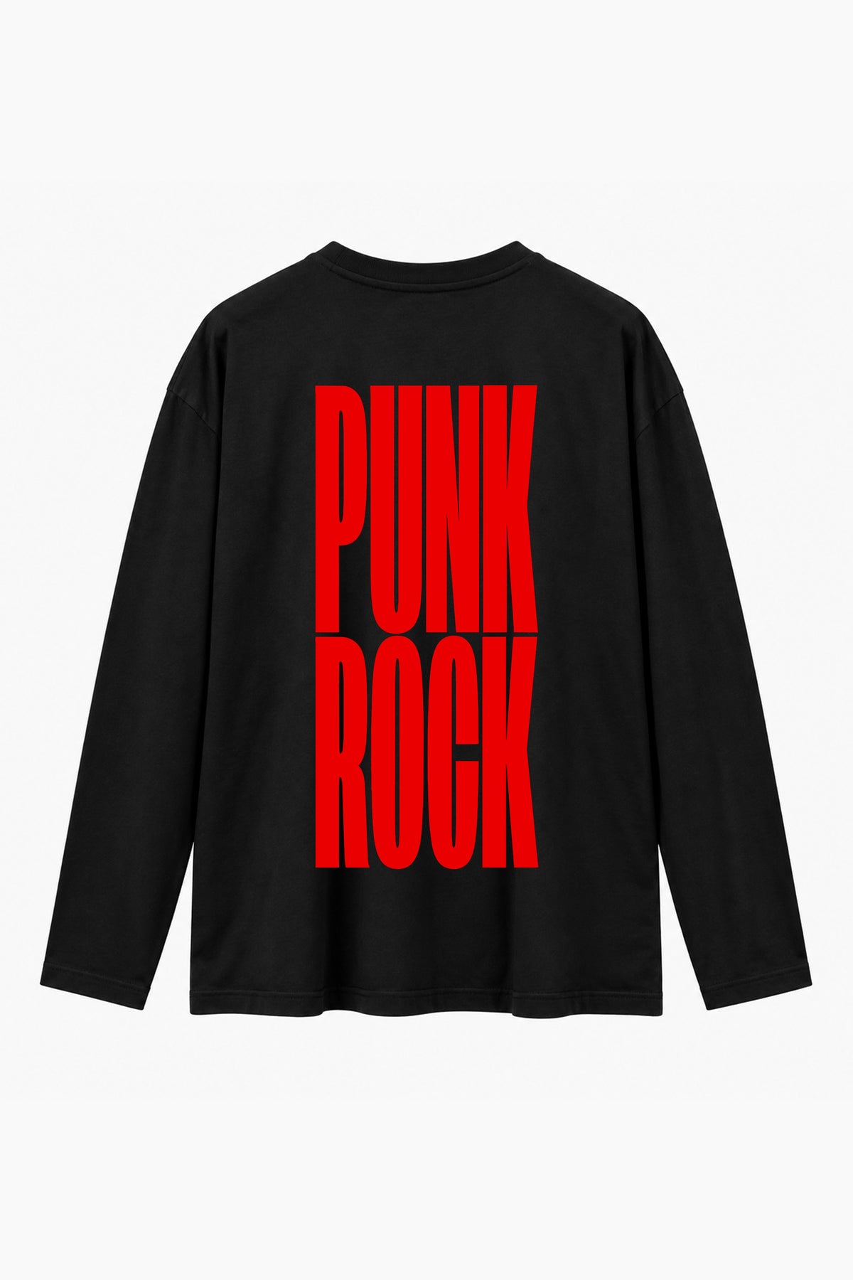 Long Sleeve Punk Rock 2 Nero