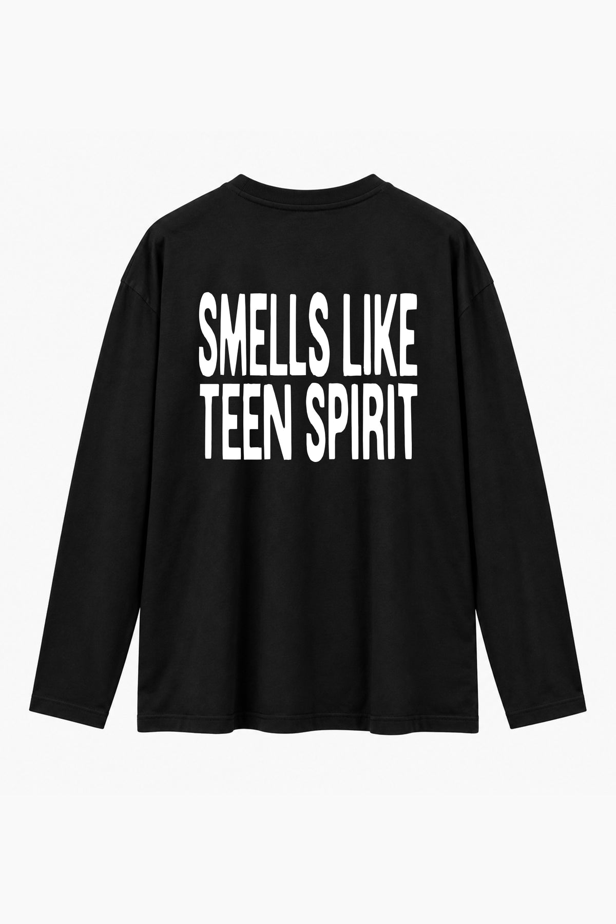 Long Sleeve Smells Like Teen Spirit Nero retro