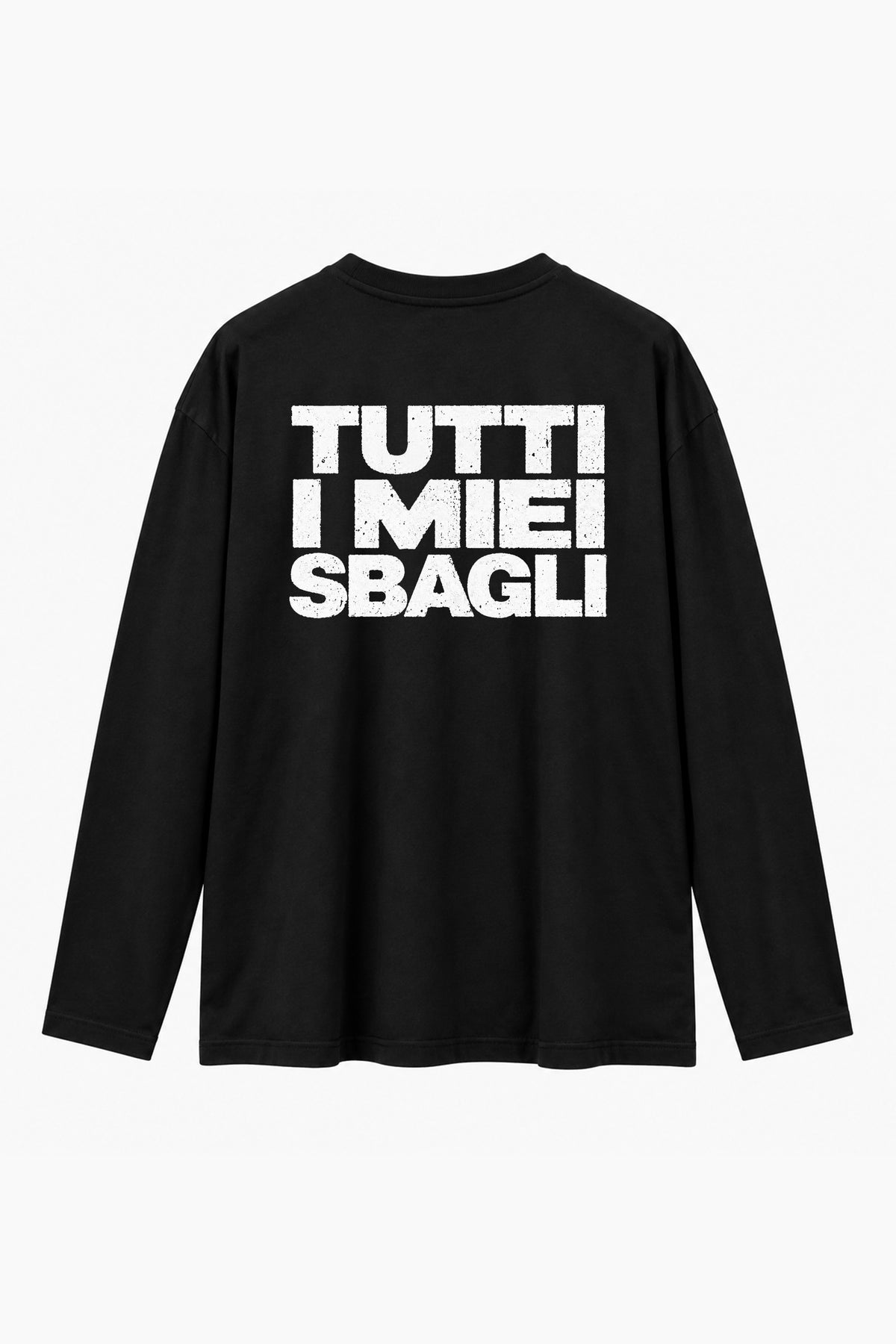 Long Sleeve Tutti i Miei Sbagli Nero