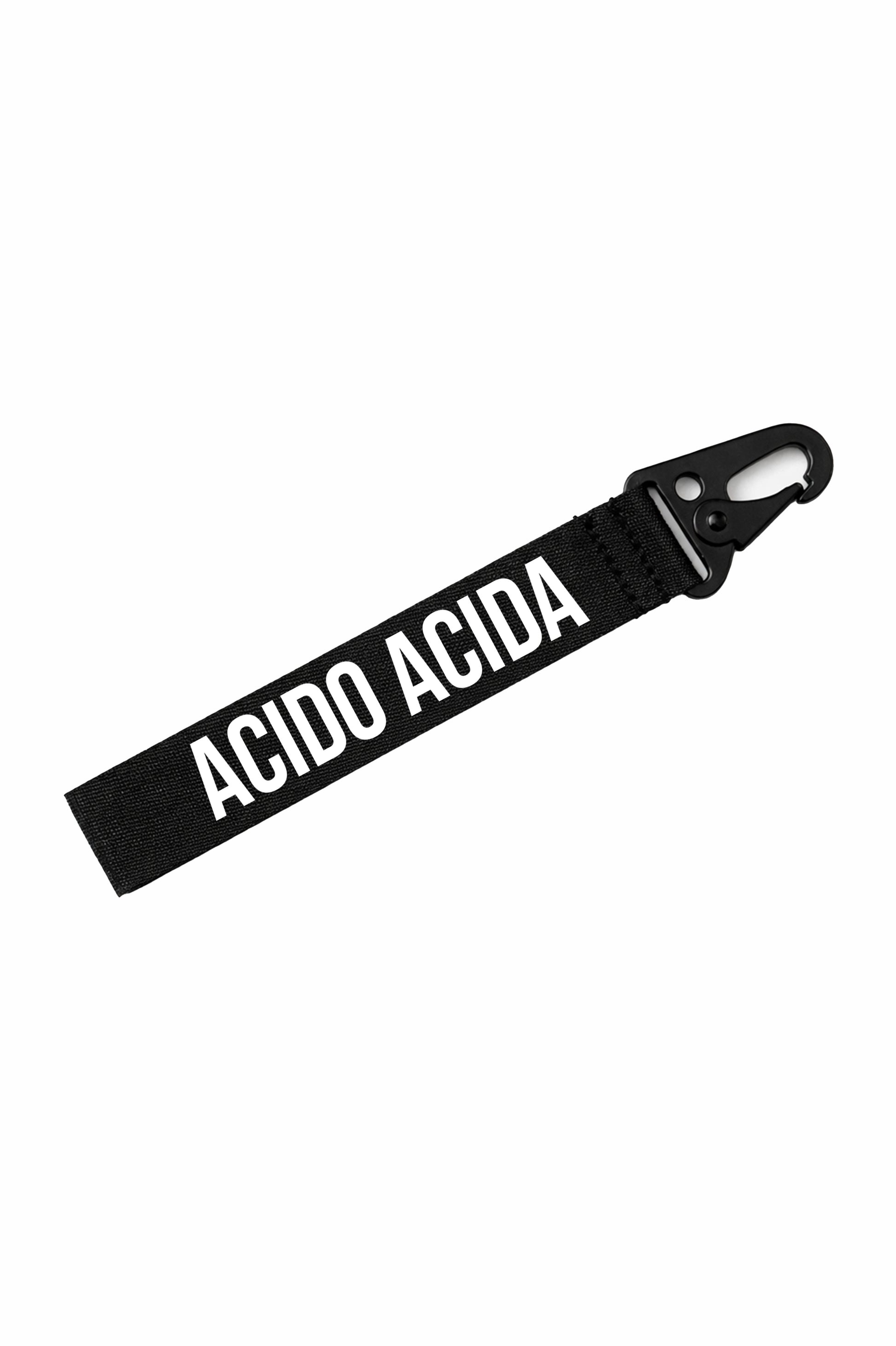 Portachiavi "Acido acida" Black - Shirtless