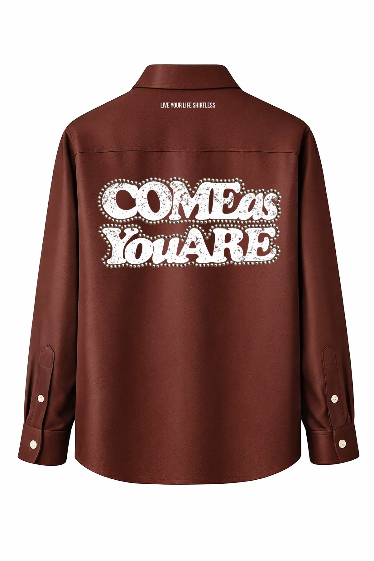 Camicia "Come as your are" Brown