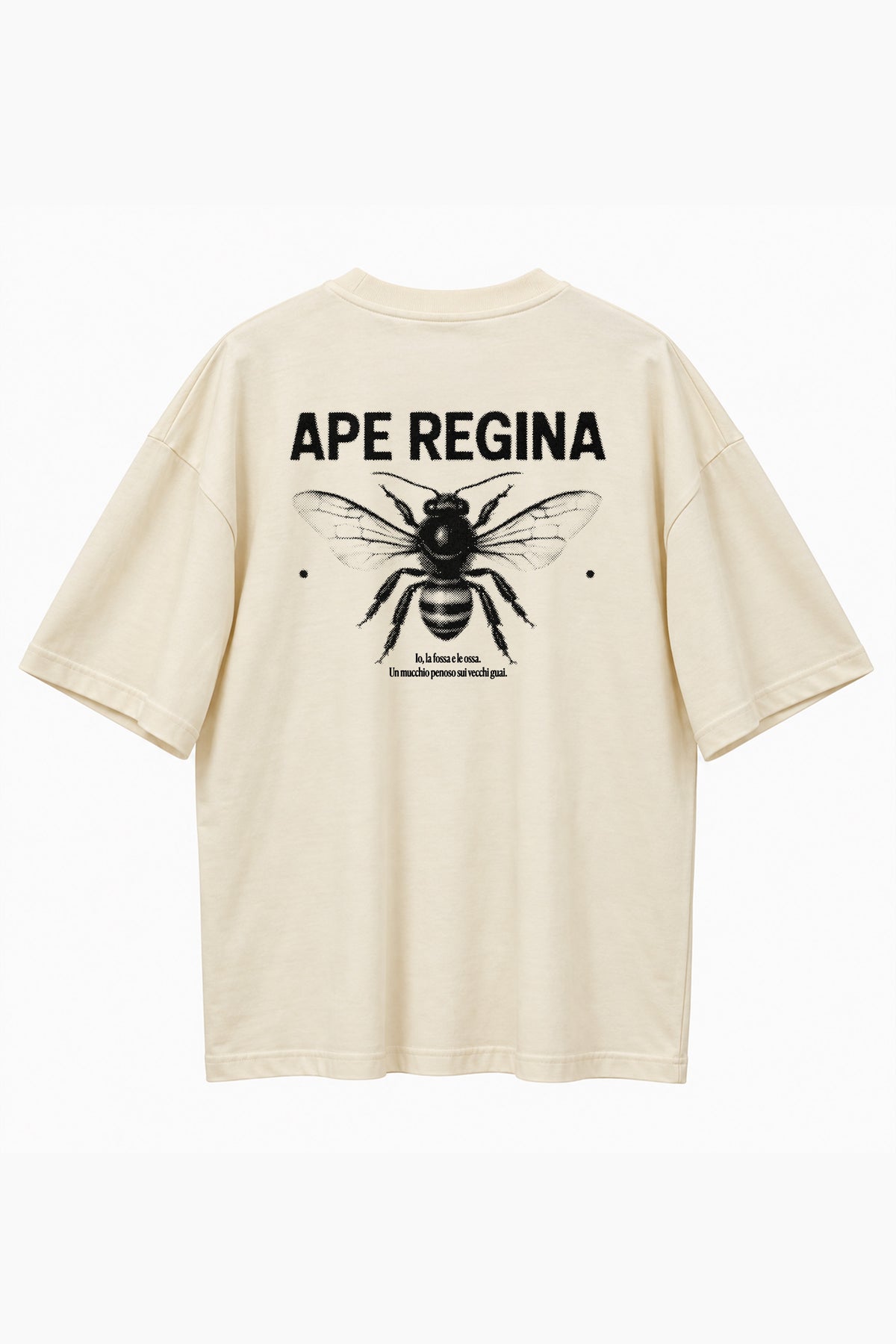 T-shirt Ape Regina Panna