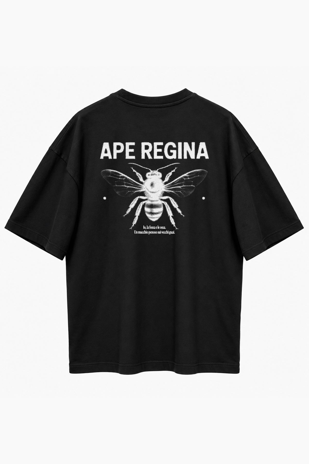 T-shirt Ape Regina Nero