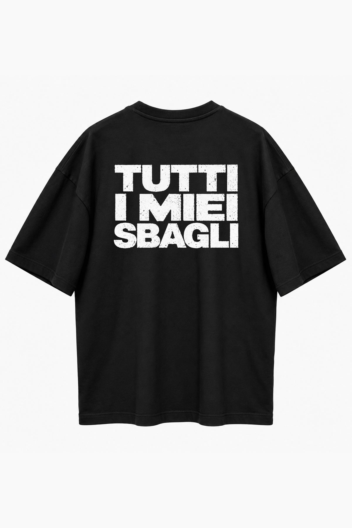 T-shirt Tutti i Miei Sbagli Nero