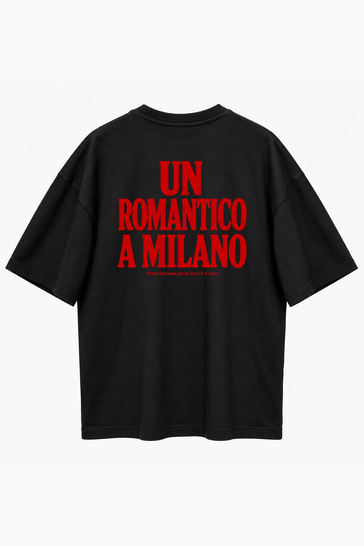T-shirt Un Romantico a Milano Nero