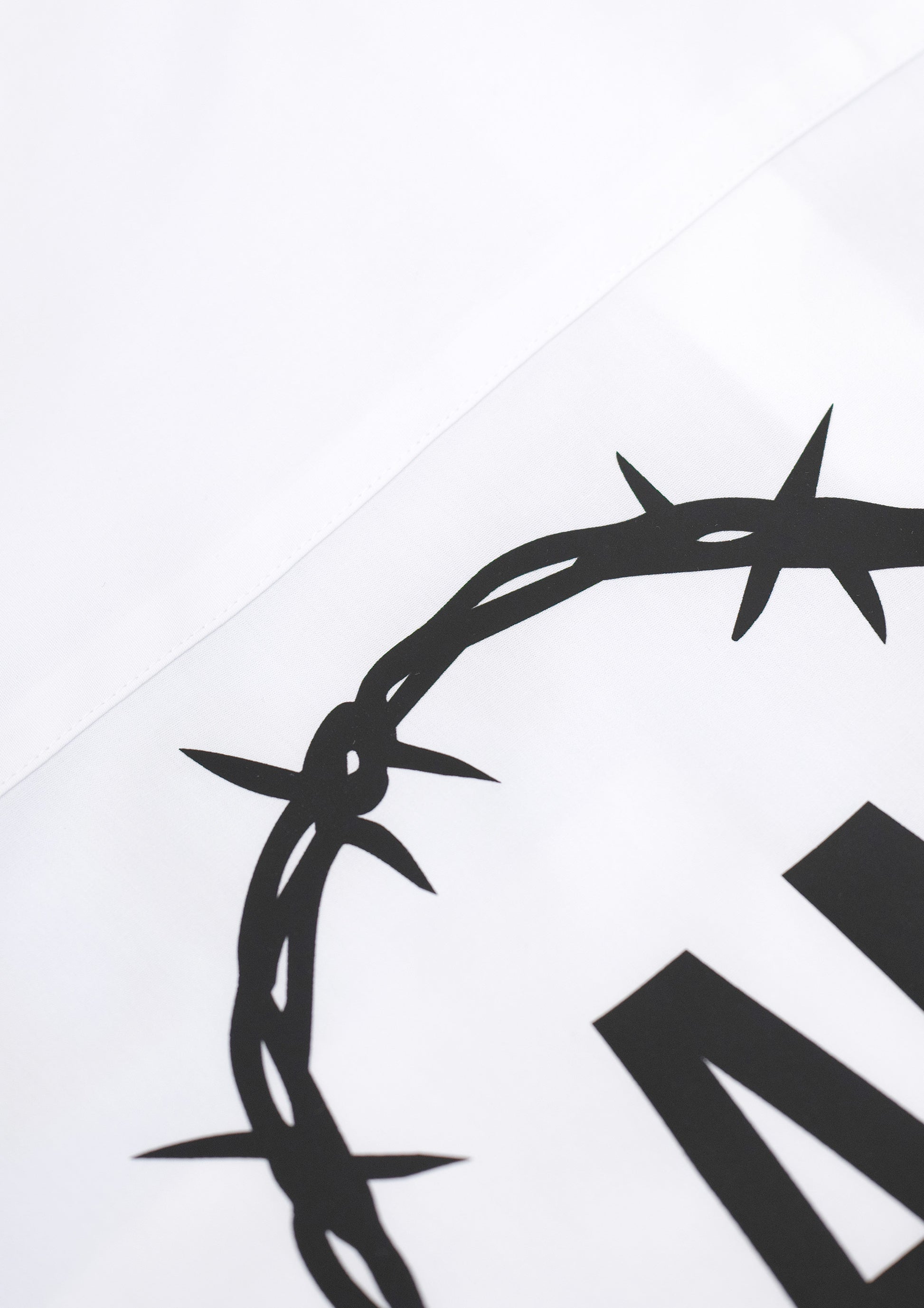 Camicia "AMAMI ANCORA" Bianca - Shirtless