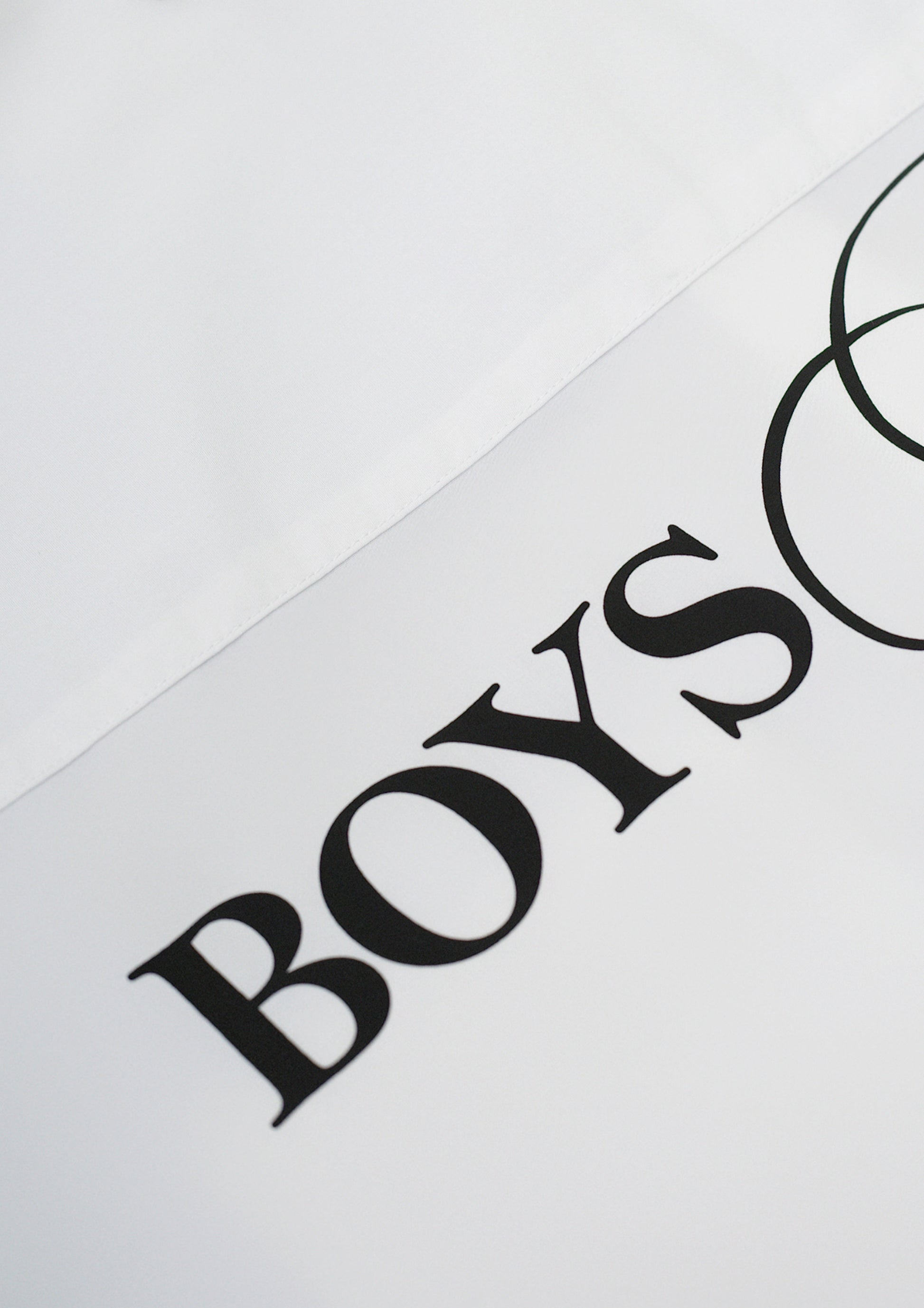 Camicia "BOYS DON'T CRY" Bianca - Shirtless