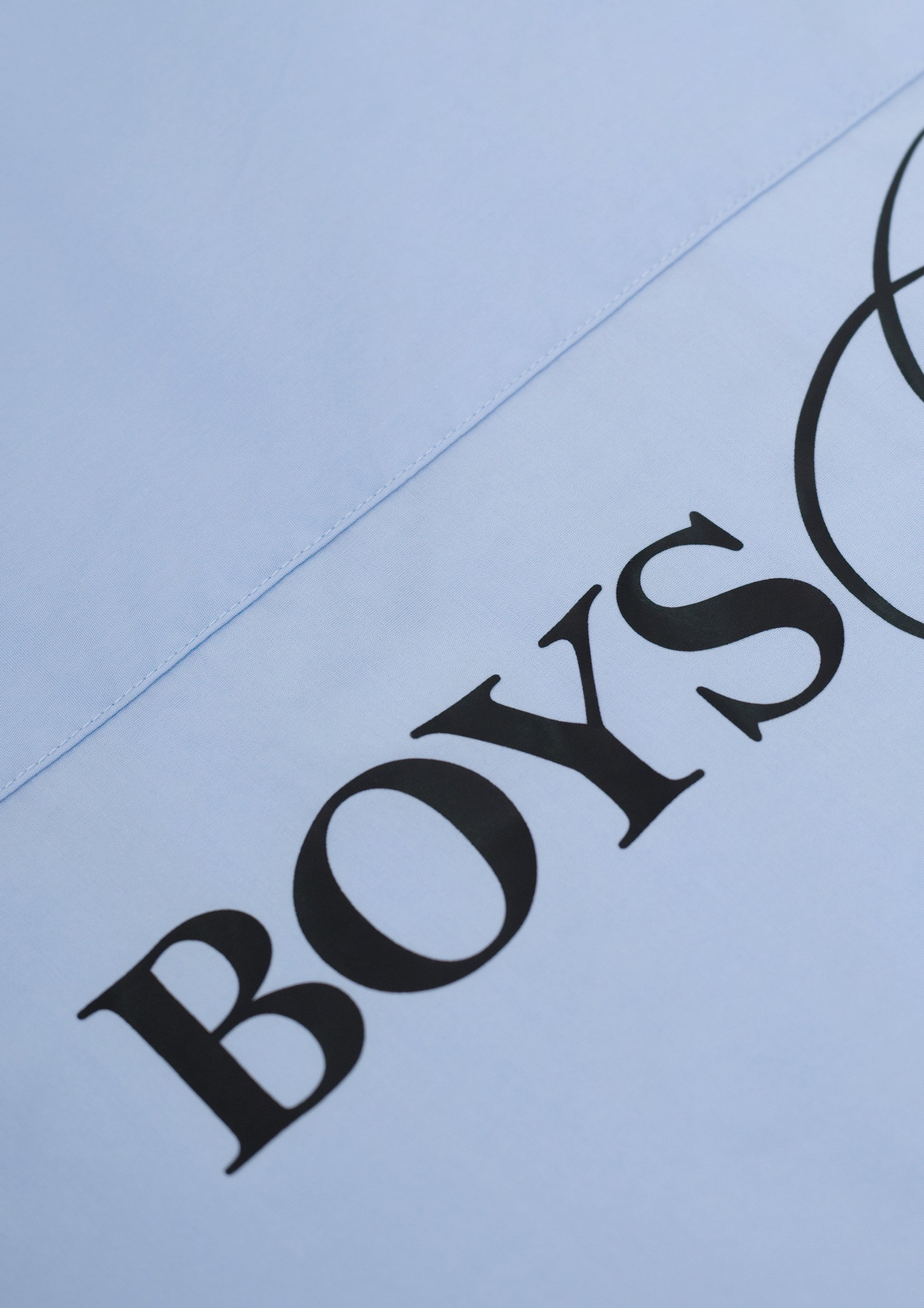 Camicia "BOYS DON'T CRY" Celeste - Shirtless