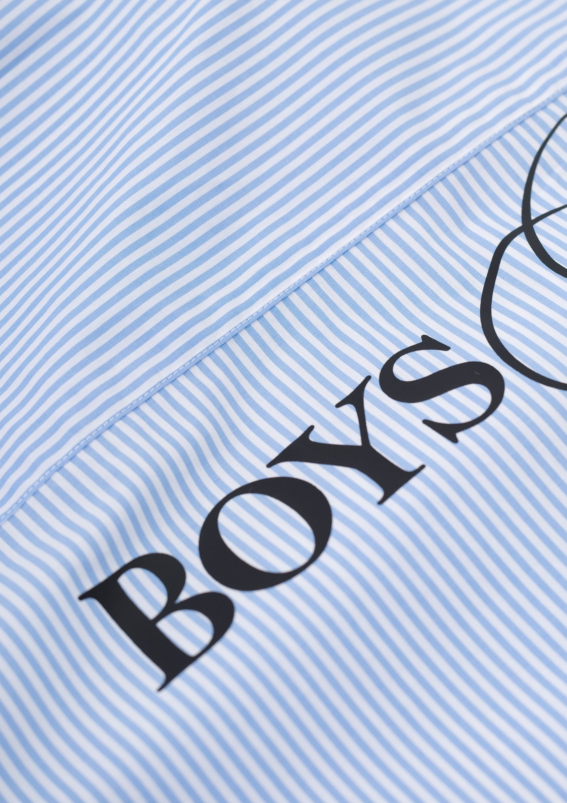 Camicia "BOYS DON'T CRY" Rigata - Shirtless