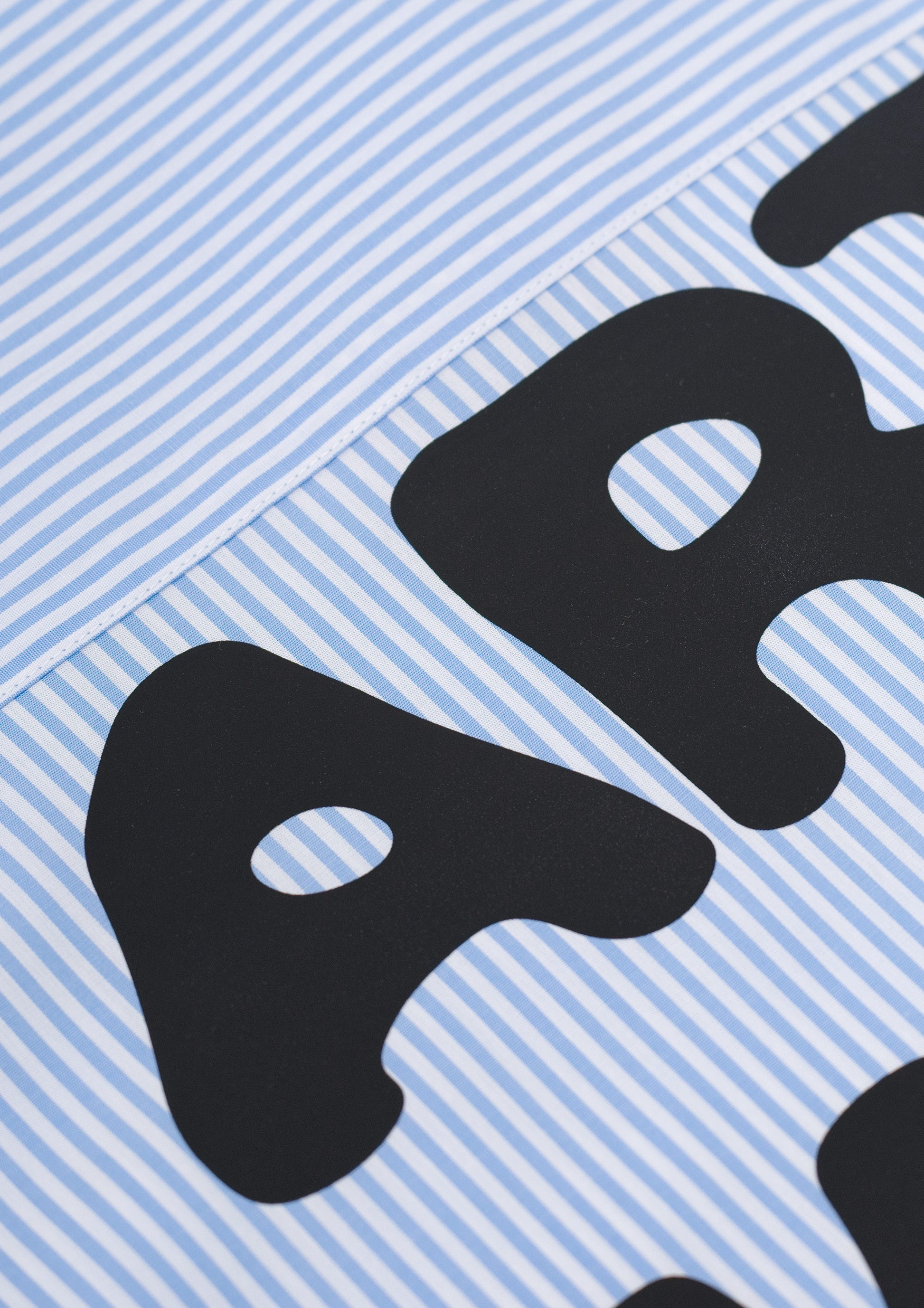 Camicia "ART WILL SAVE US" Rigata - Shirtless