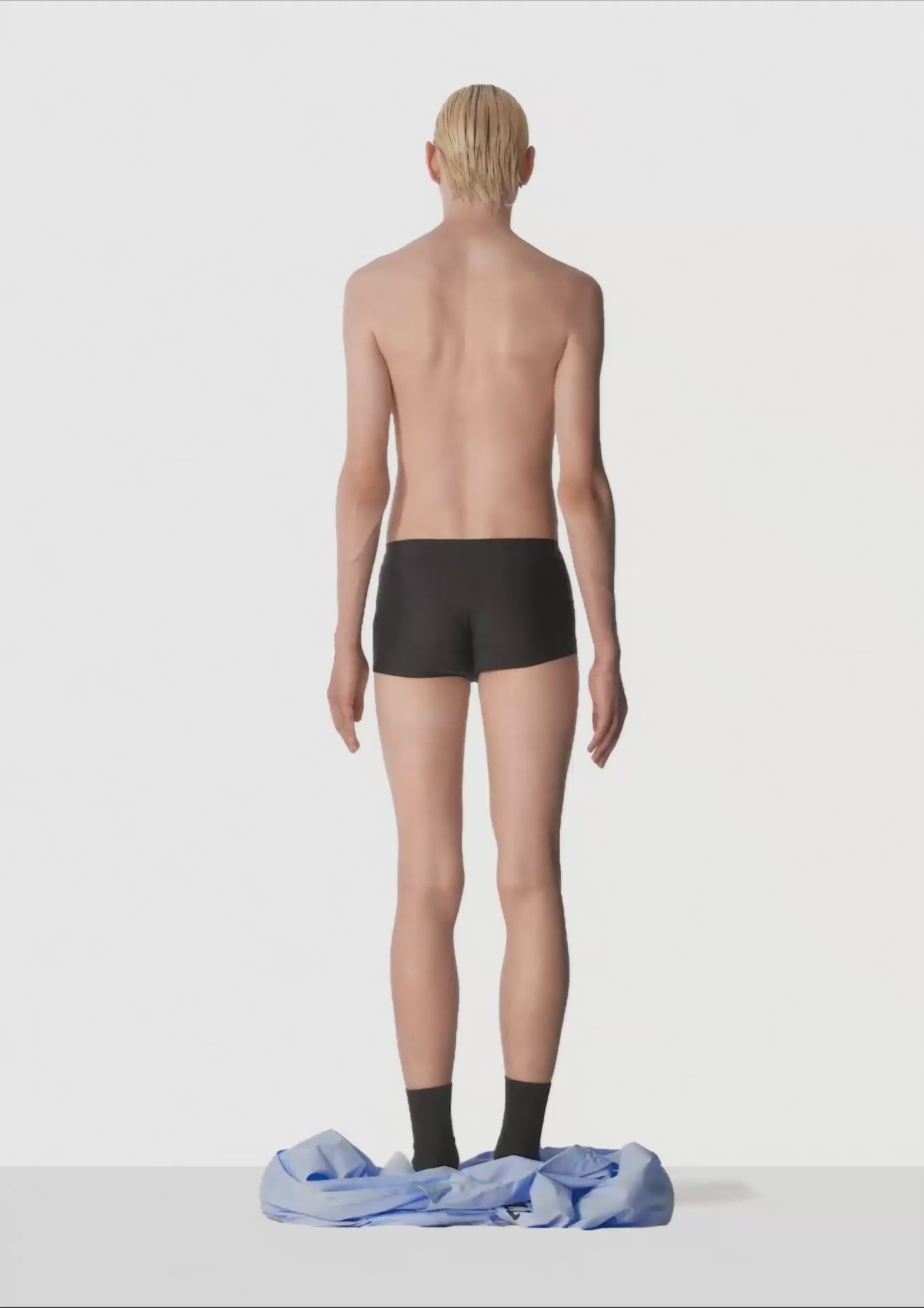 Camicia "LOVE WILL TEAR US APART AGAIN" Celeste