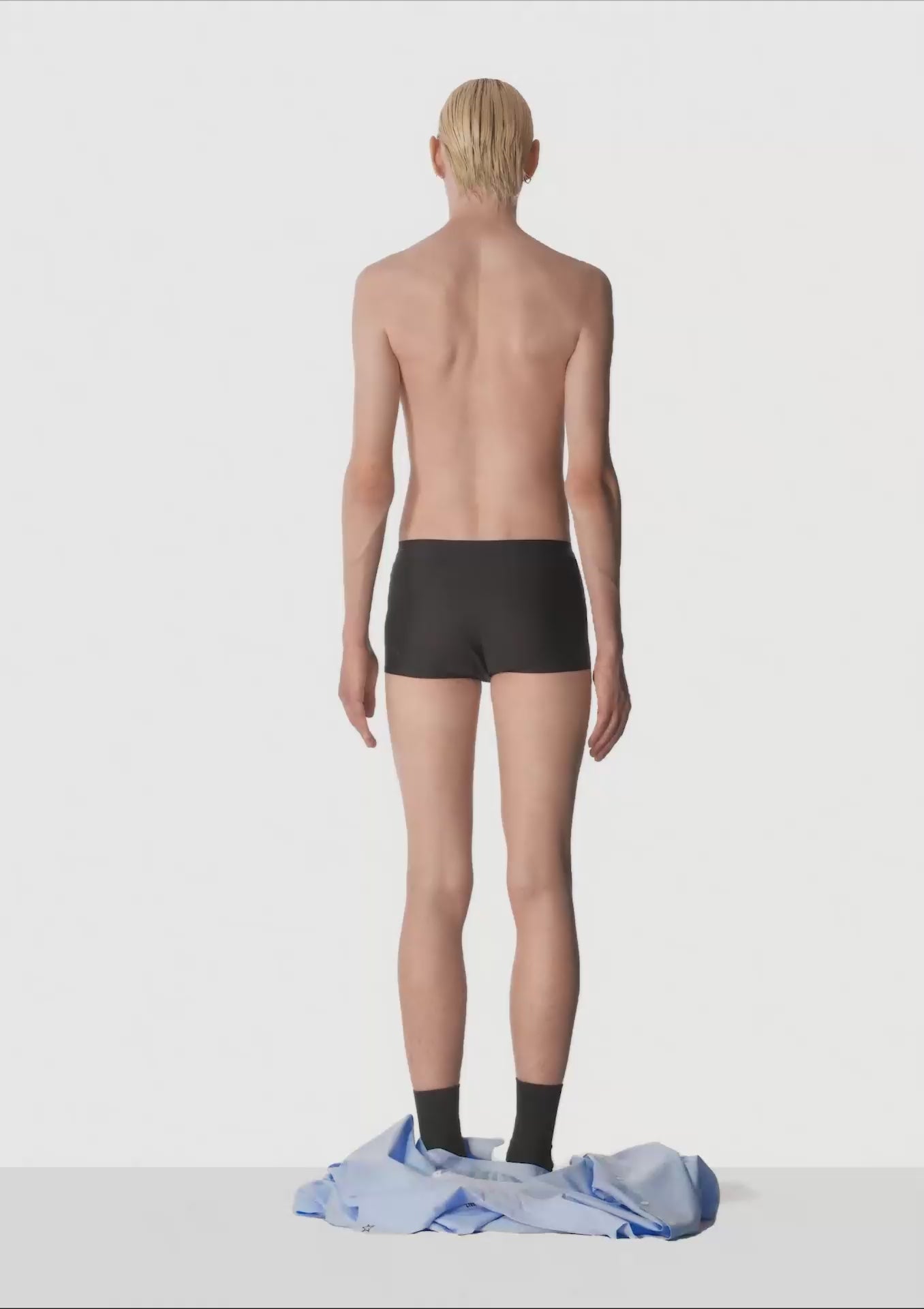 Camicia "AMAMI ANCORA" Celeste