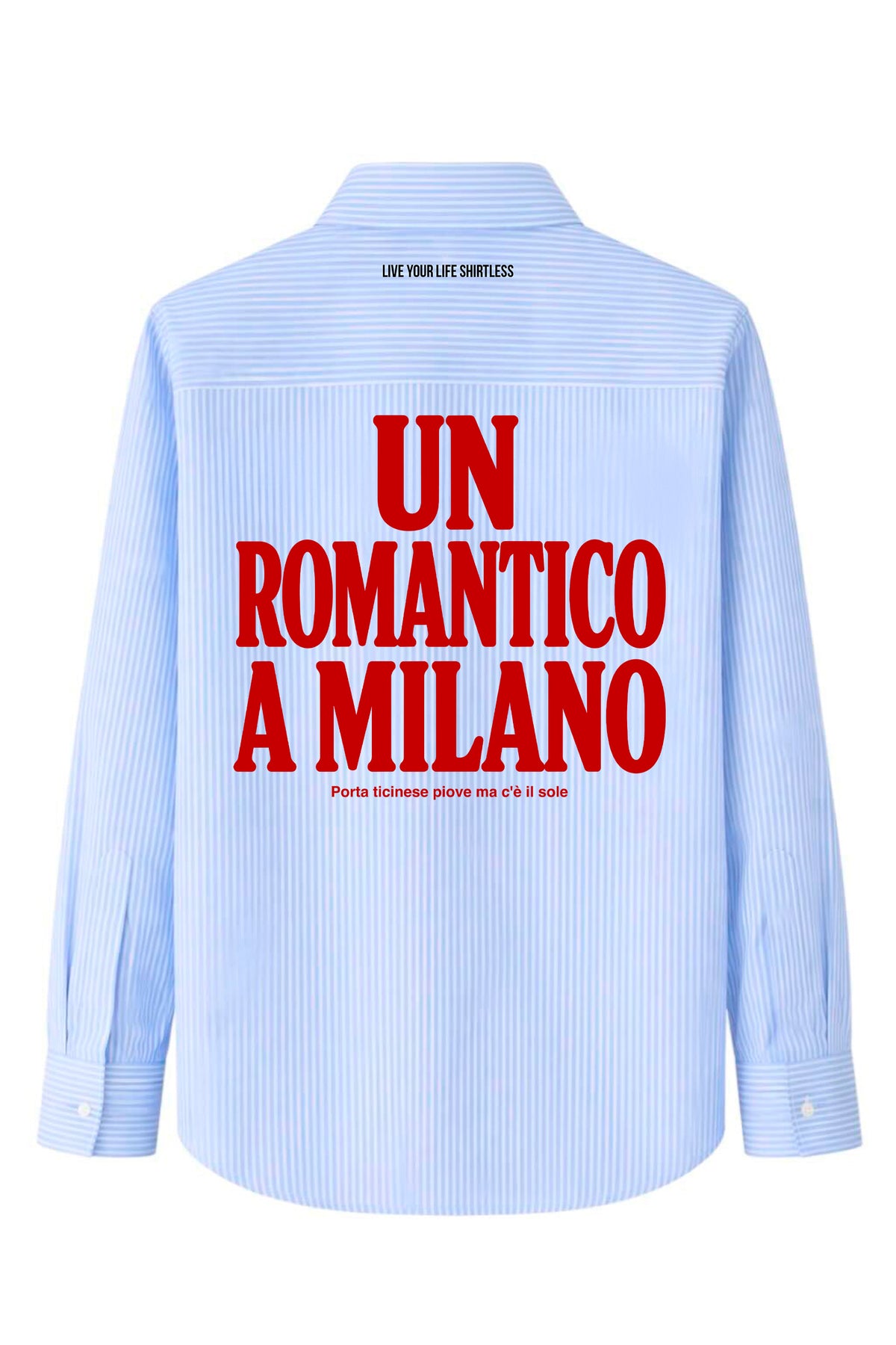 Camicia "Un romantico a Milano"